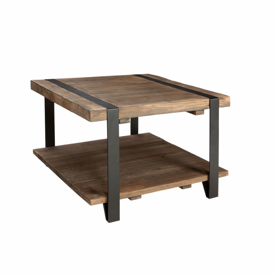 * Alaterre Modesto 27-In Reclaimed Wood Square Coffee Table Online