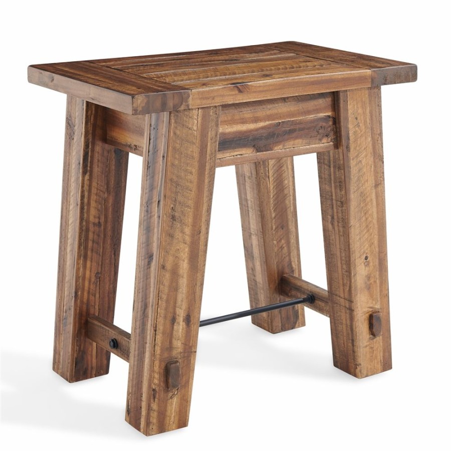 * Alaterre Durango Brown Acacia Accent Table Set 3-Piece Wholesale