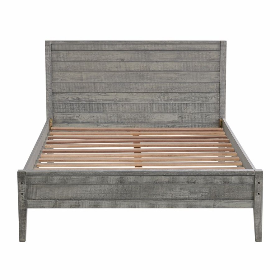 * Alaterre Windsor Driftwood Grey Full Panel Bed Best