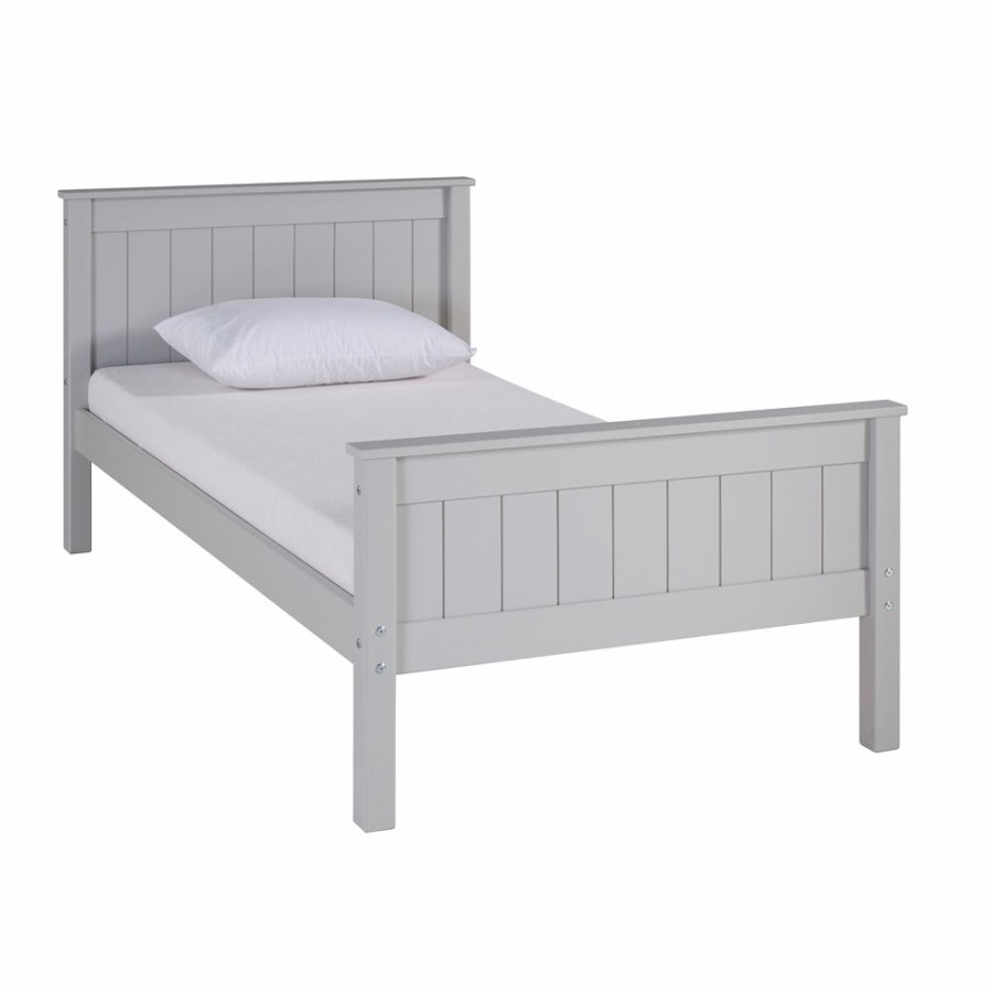 * Alaterre Harmony Dove Grey Twin Platform Bed Best