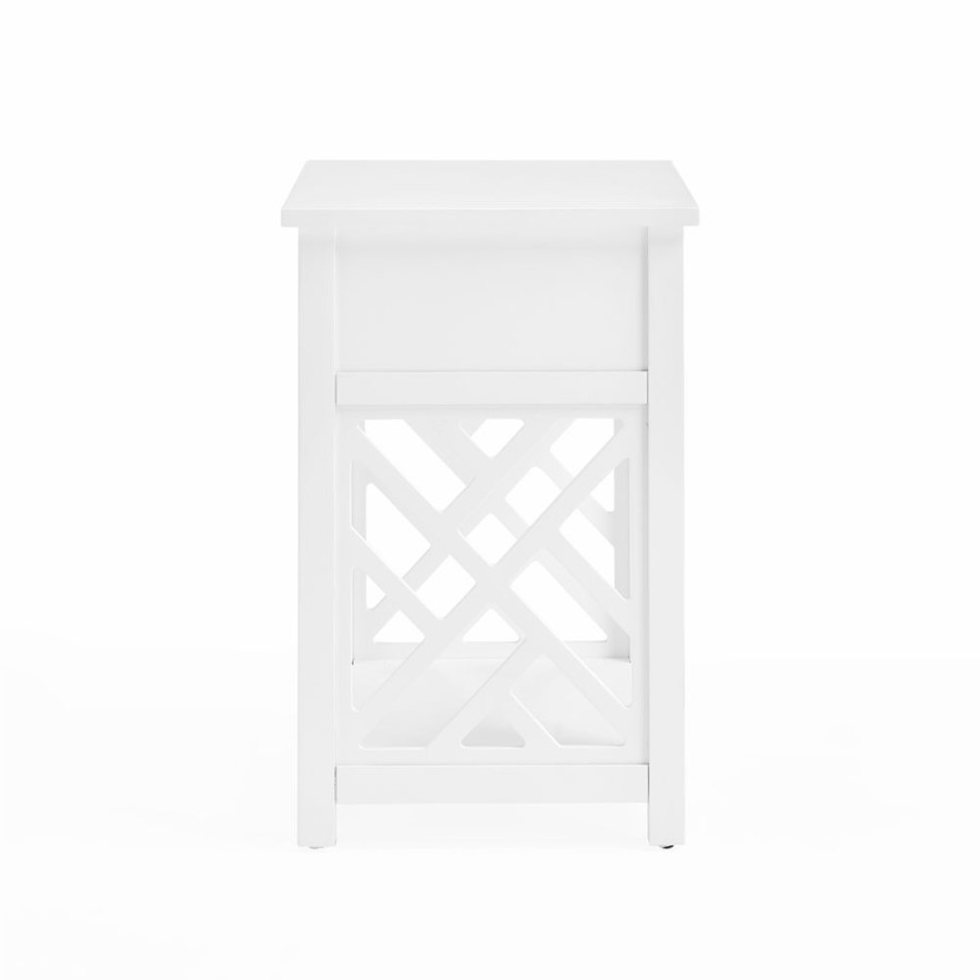 * Alaterre Coventry White Pine Accent Table Set 3-Piece Hot