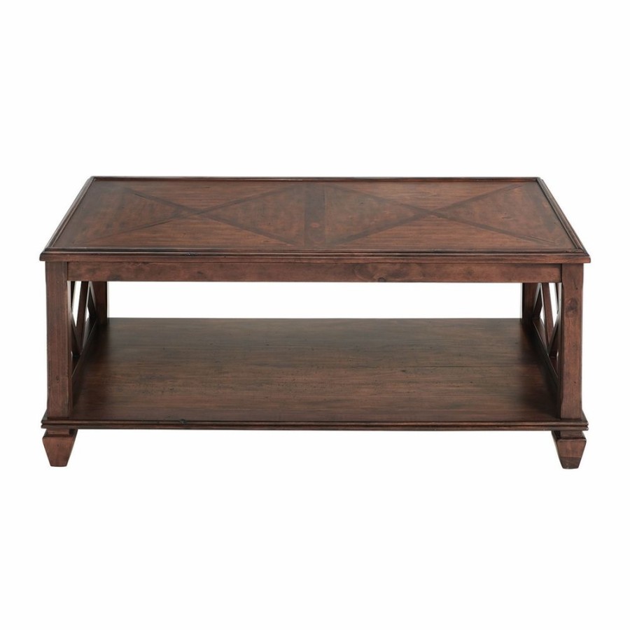 * Alaterre Stockbridge 45-In Wood Coffee Table Online