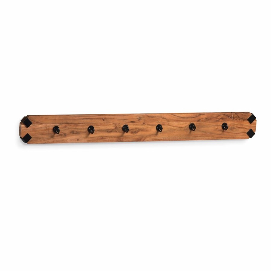 * Alaterre Ryegate Rustic Natural 6-Hook Hook Rack Hot