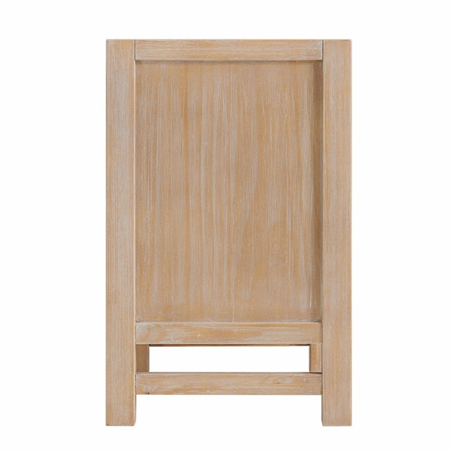 * Alaterre Arden Light Driftwood Pine Nightstand Hot