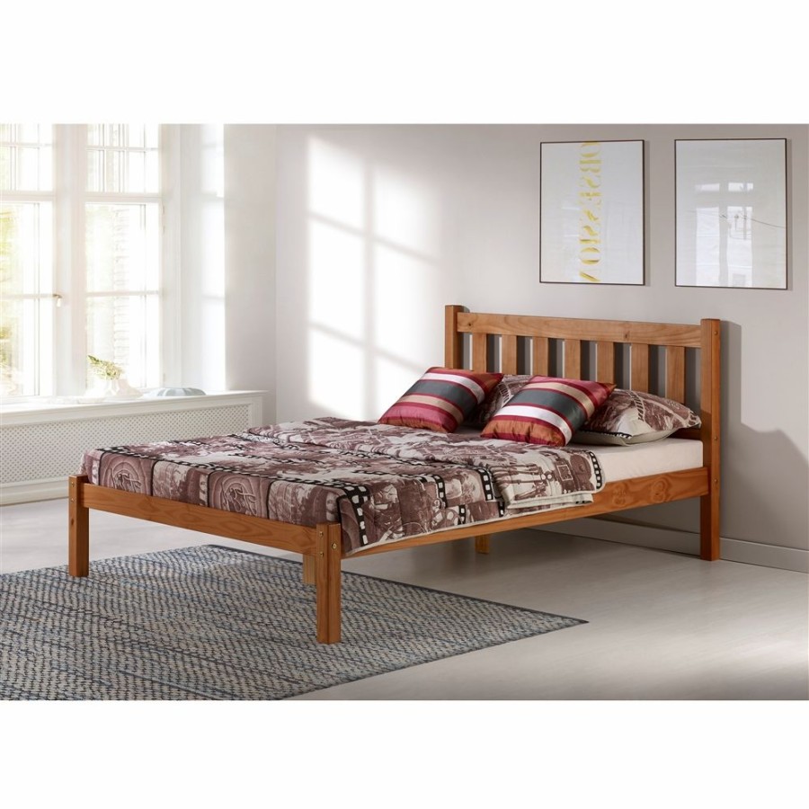 * Alaterre Poppy Cinnamon Full Platform Bed Clearance