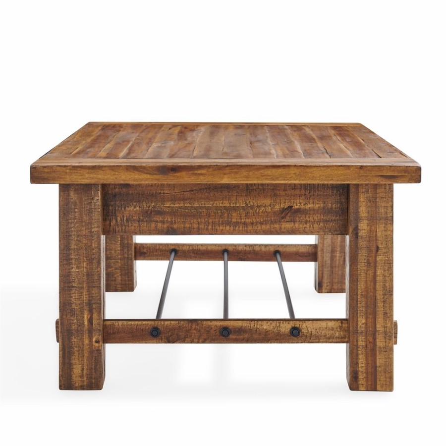 * Alaterre Durango 48-In Industrial Wood Coffee Table Online