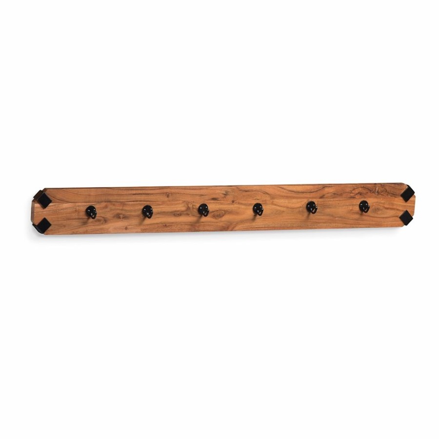 * Alaterre Ryegate Rustic Natural 6-Hook Hook Rack And Bench Best