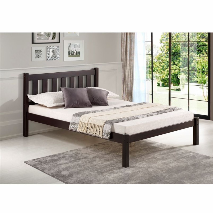 * Alaterre Poppy Espresso Full Platform Bed Clearance