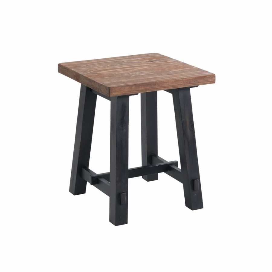 * Alaterre Adam Brown Wood Rectangular End Table Hot