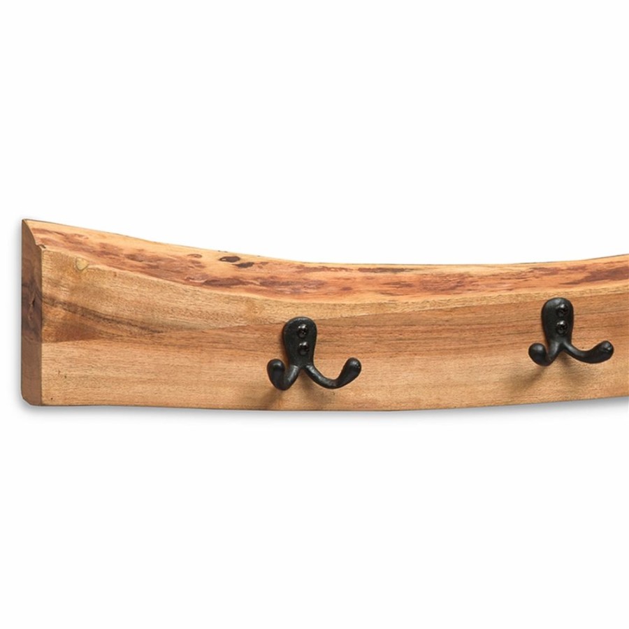 * Alaterre Alpine Rustic Natural 4-Hook Hook Rack Best