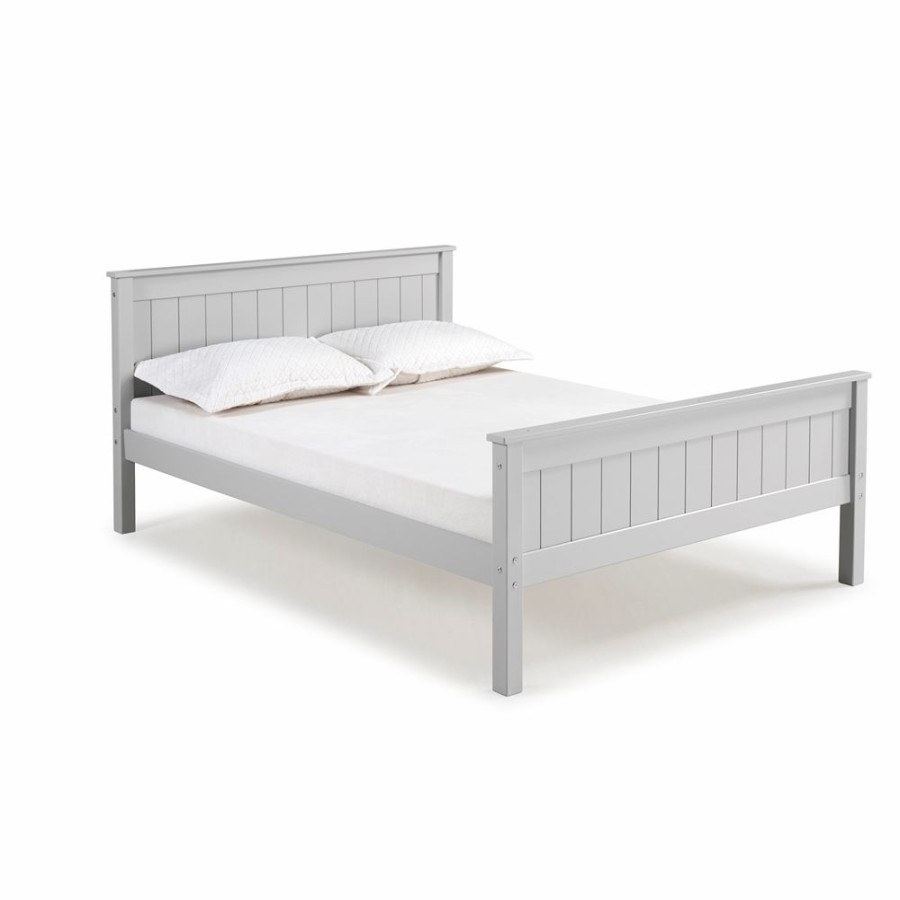 * Alaterre Harmony Dove Grey Full Platform Bed Clearance