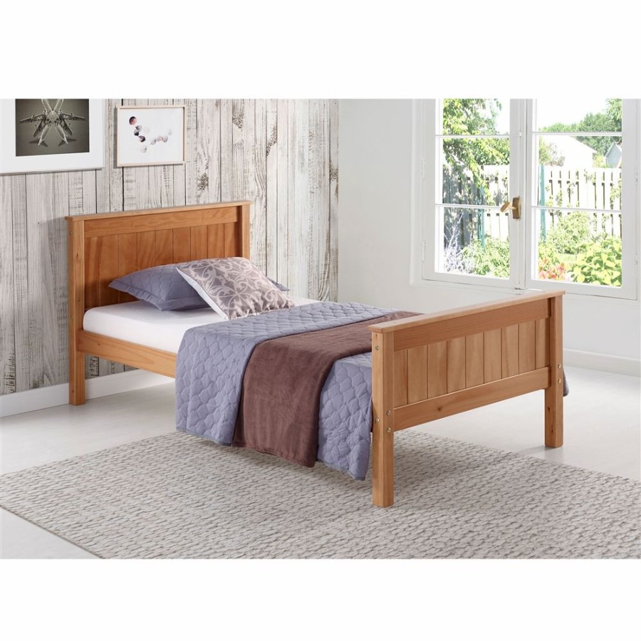 * Alaterre Harmony Cinnamon Twin Platform Bed Clearance